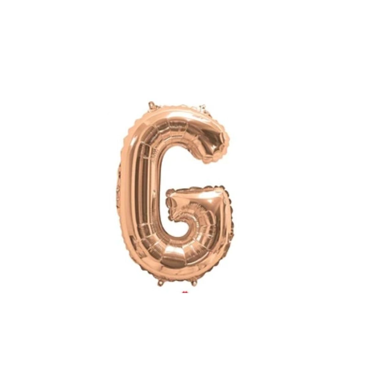 GENERICO - Globo Letra G Oro Rosa 16 pulgadas
