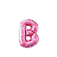 GENERICO - Globo Letra B Rosa 16 pulgadas