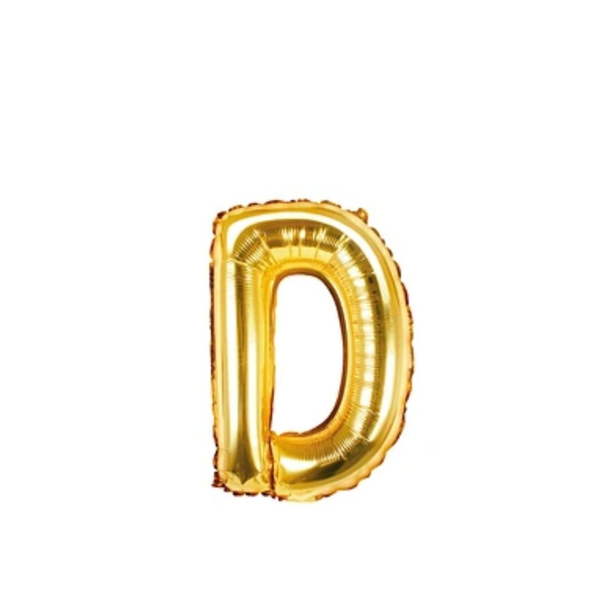 GENERICO - Globo Letra D Dorado 30 pulgadas