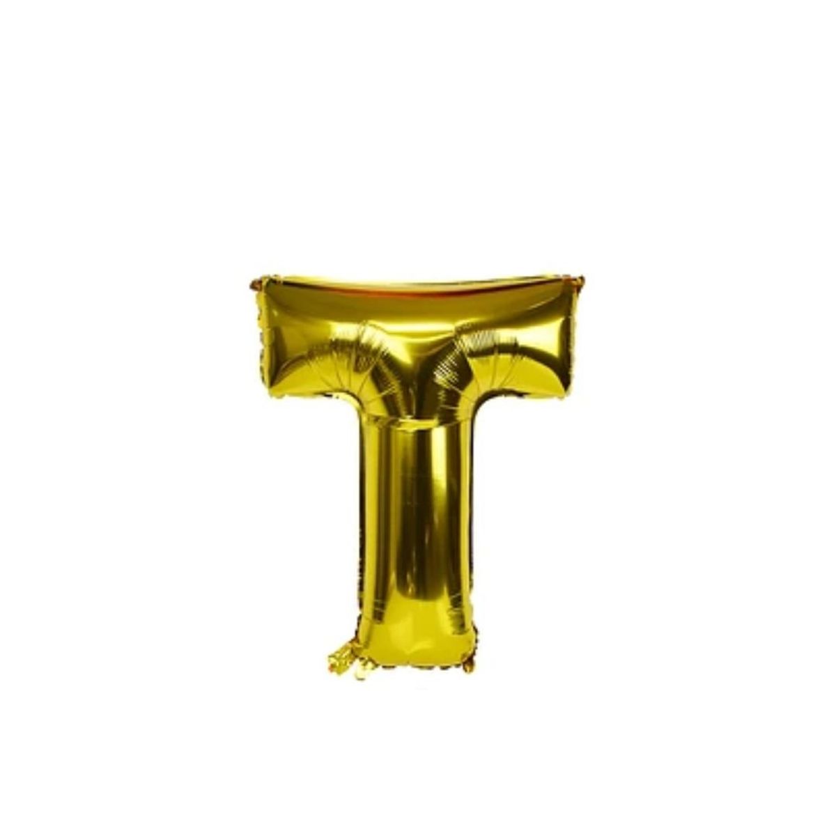 GENERICO - Globo Letra T Dorado 30 pulgadas