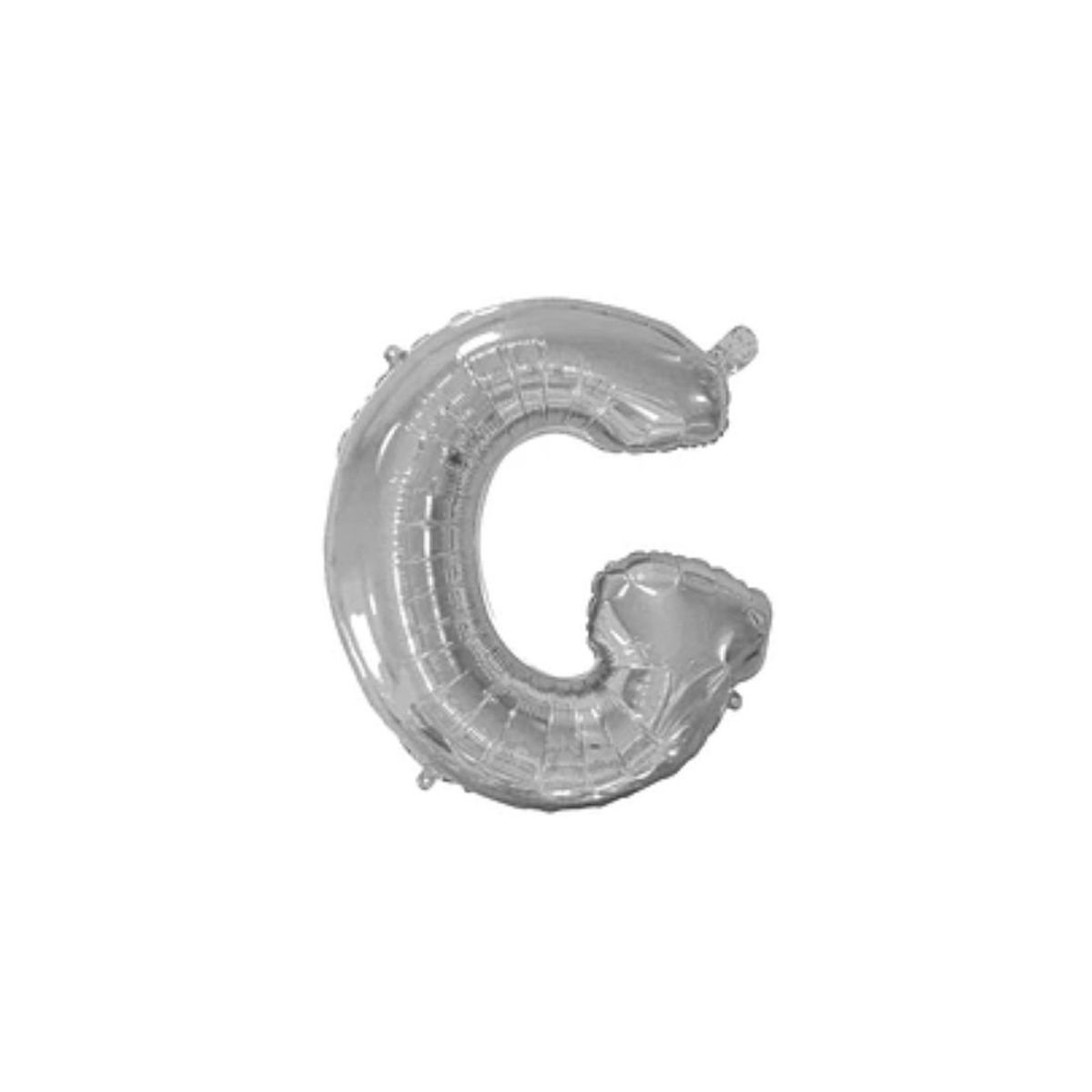 GENERICO - Globo Letra G Plateado 30 pulgadas
