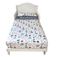 SET ROPA PARA CAMA DE TRANSICIÓN FOX 100% ALGODON DE 4 PIEZAS