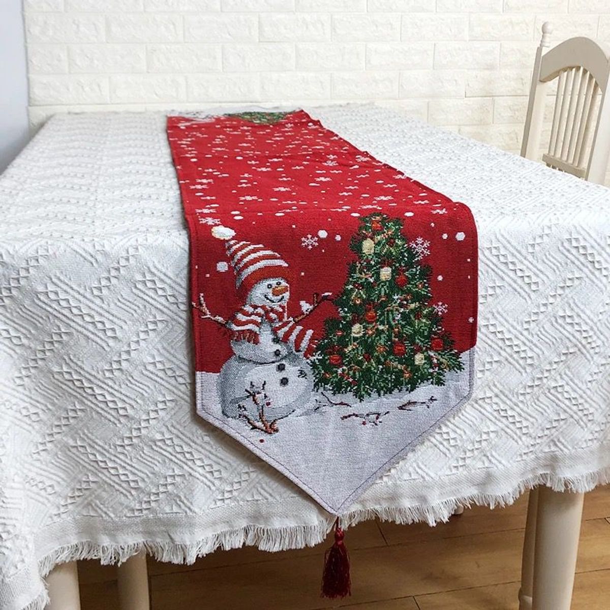 GENERICO - Camino Mesa De Navidad 33x180CM