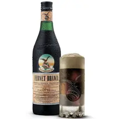 BRANCA - Pack Fernet 39° 750cc + Vaso Oficial