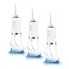 GENERICO - X3 Irrigador Dental Bucal Portátil Higiene Dental Limpiador