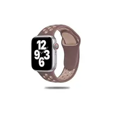 GENERICO - Correa Silicona Diseño De Hoyos Para Apple Iwatch 424445mm