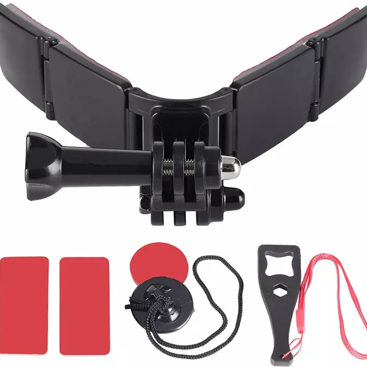 SHOOT - Soporte Frontal Adhesivo - Casco Moto Cámaras Gopro Y Otras