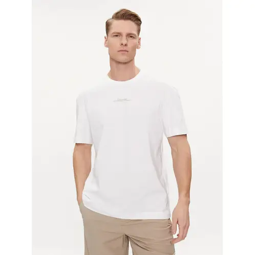 CALVIN KLEIN - Polera Linear Back Graphic Blanco