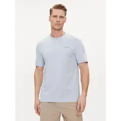 CALVIN KLEIN - Polera Linear Chest Graphic Azul