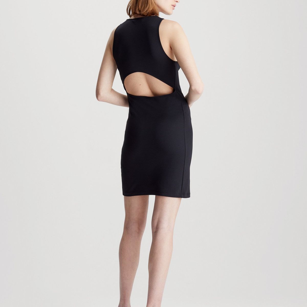 CALVIN KLEIN - Vestido Racerback Milano Negro Calvin Klein