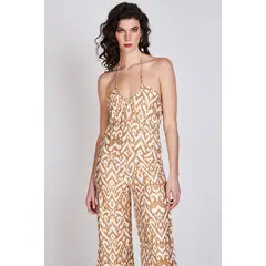 ECLIPSE - Top Al Cuello Leticia Beige