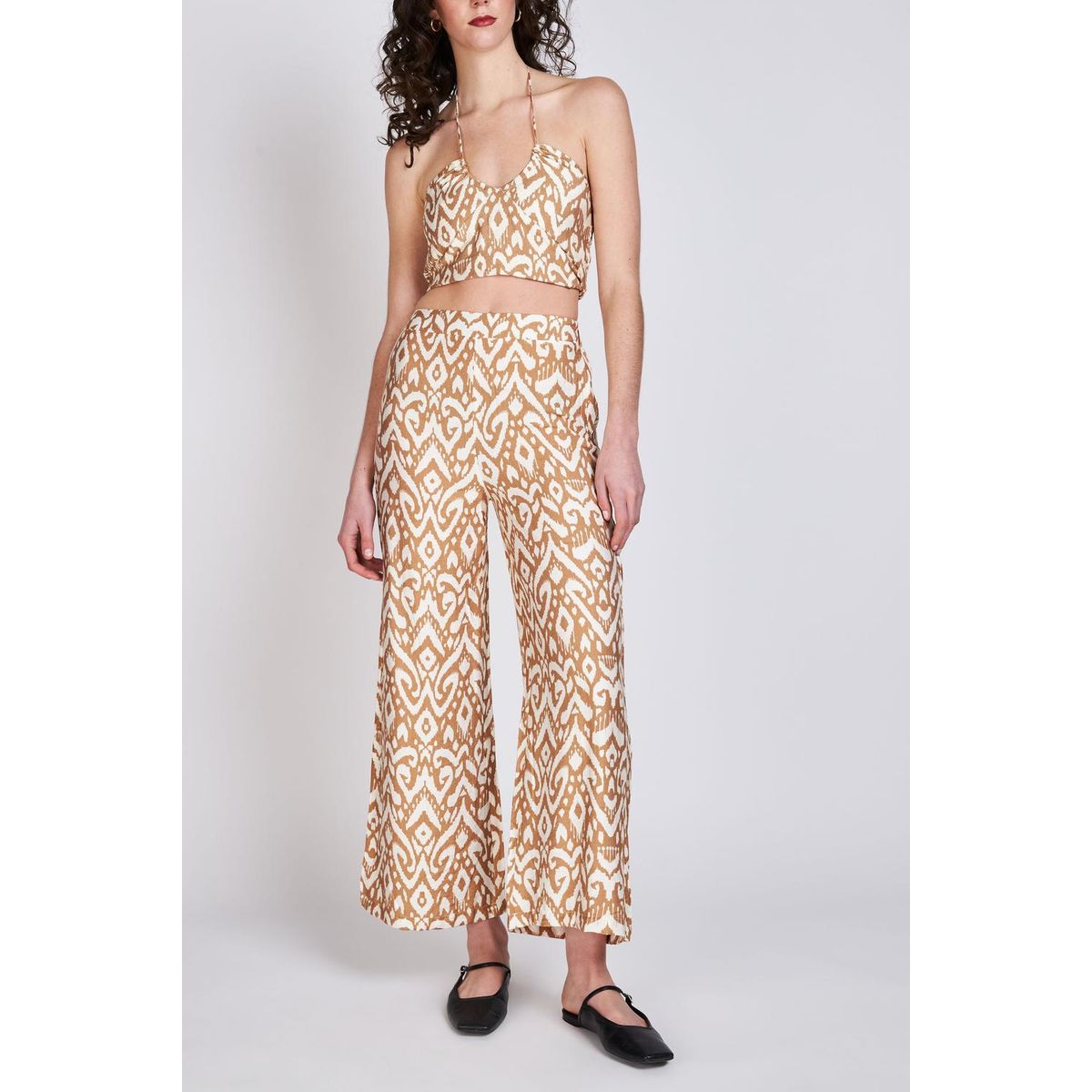 ECLIPSE - Top Al Cuello Leticia Beige Eclipse ECLIPSE