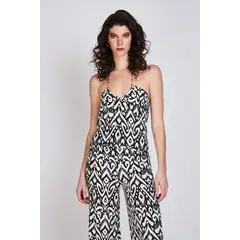 ECLIPSE - Top Al Cuello Leticia Negro