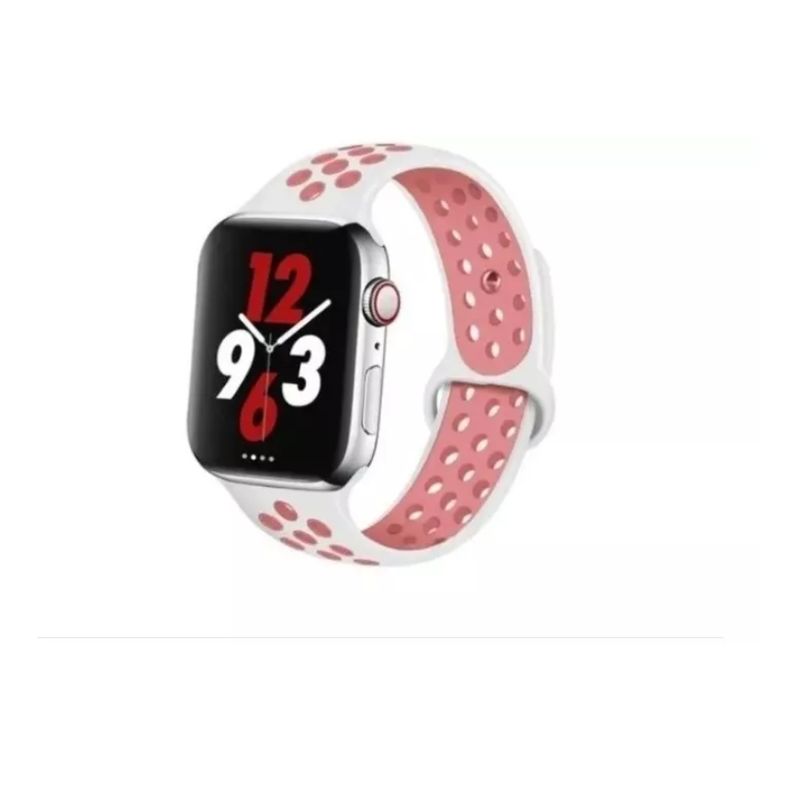 GENERICO - Correa De Silicona Hoyos Para Apple Iwatch 384041 Mm