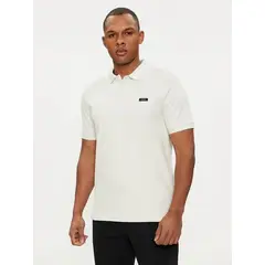 CALVIN KLEIN - Polo Stretch Slim Blanco