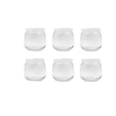 GENERICO - Pack De 6 Frascos De Vidrio 300ml