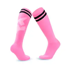 GENERICO - Calcetines Futbol Pack 10x Calidad B -  Rosado