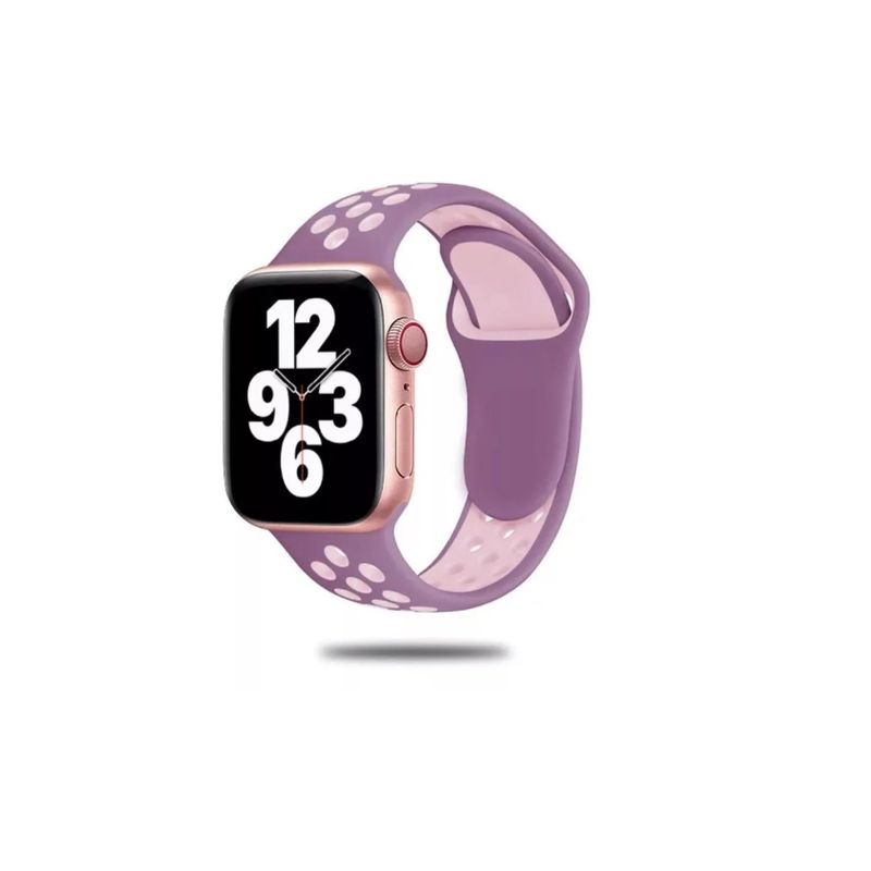 GENERICO - Correa De Silicona Hoyos Para Apple Iwatch 384041 Mm