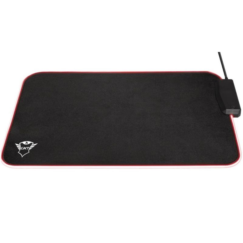 TRUST - Mouse pad Gamer Flexible Trust Rgb con Hub Usb 4 Puertos