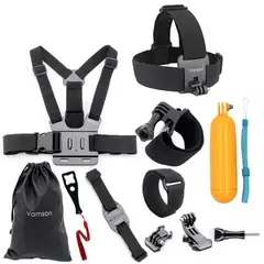 SHOOT - Kit x11 Accesorios para Cámaras Deportivas Gopro u otras