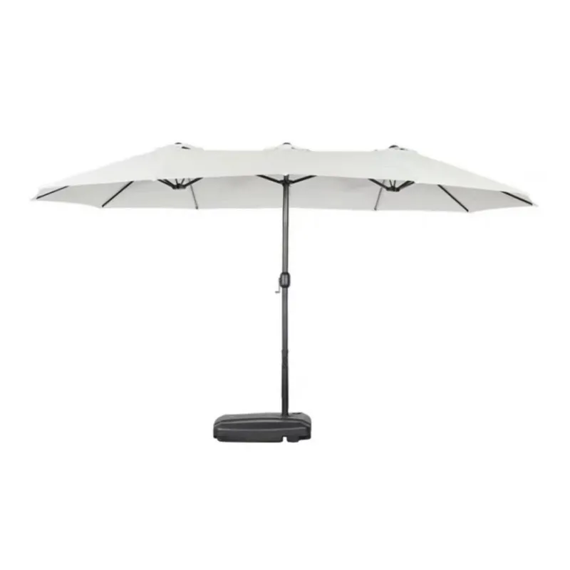 GENERICO - Sombrilla de tres cabezas para exteriores