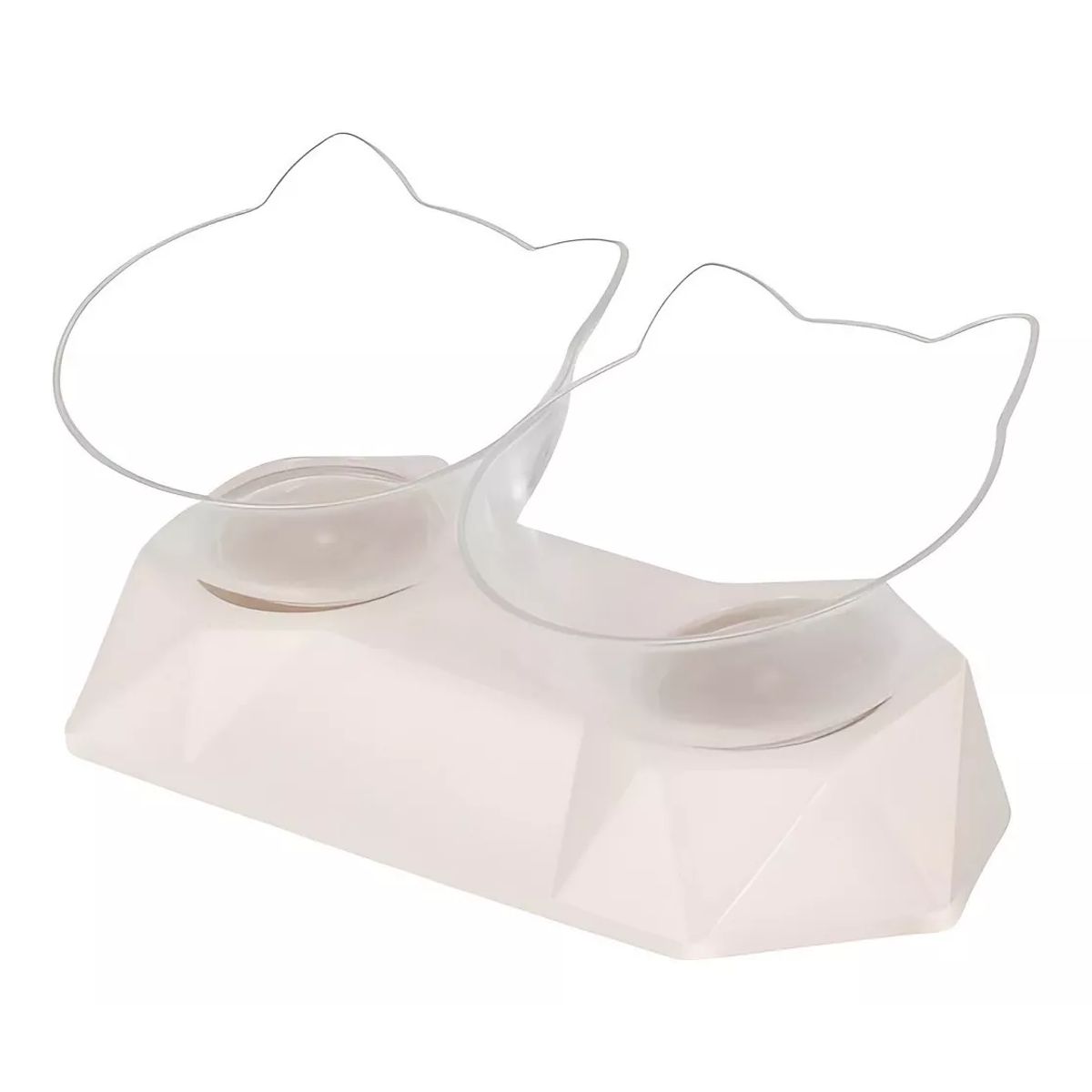 GENERICO - Cuencos Elevados Dispensador Comida Gato Comedero Perro Agua