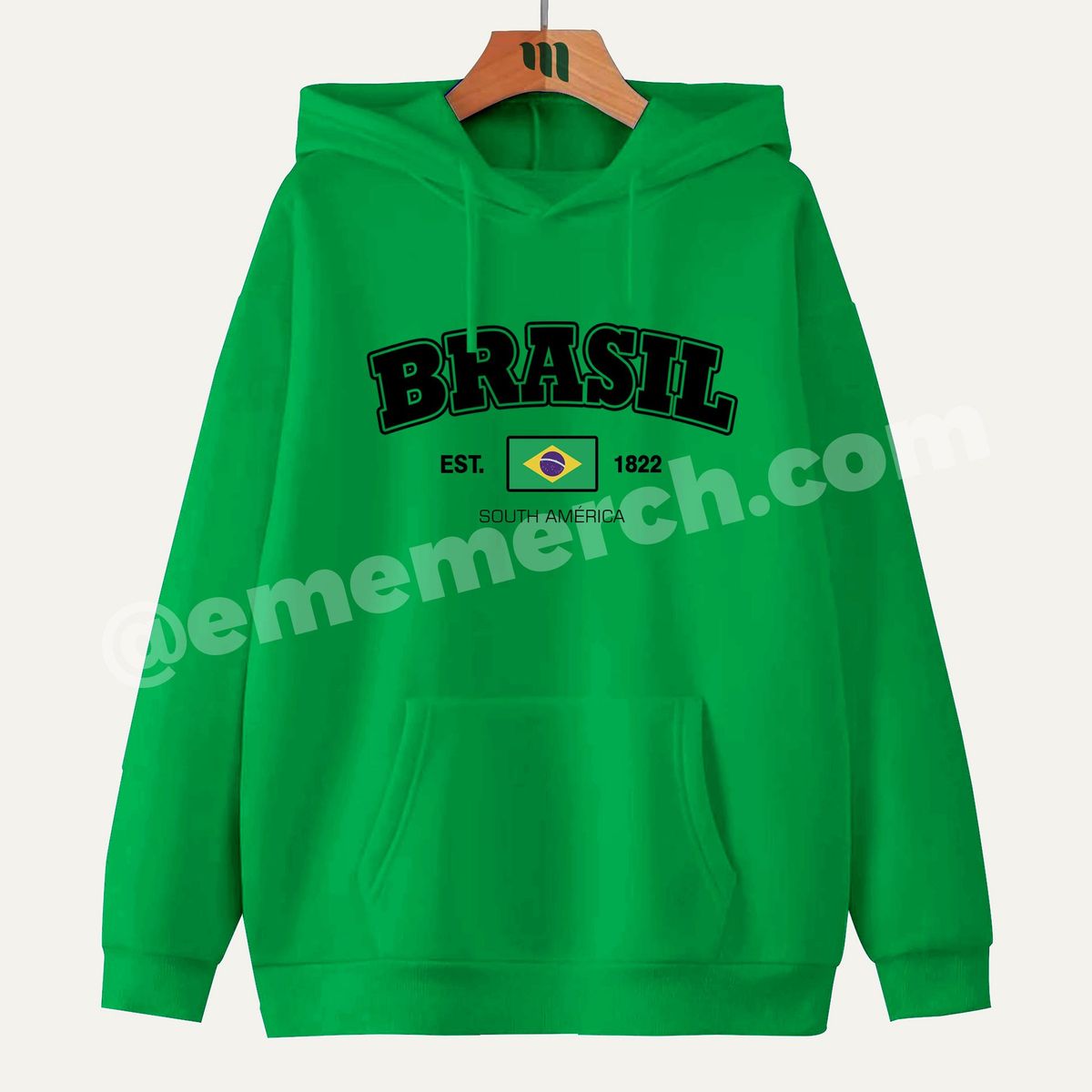 GENERICO - Eme Merch Polerón Brasil Est. 1822