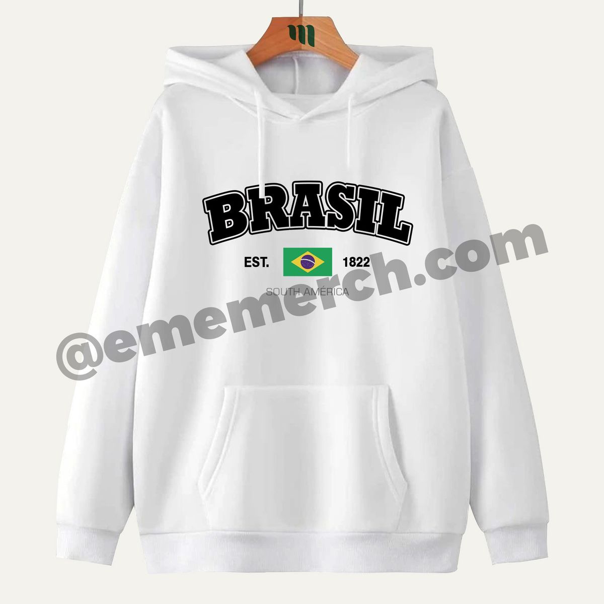 GENERICO - Eme Merch Polerón Brasil Est. 1822