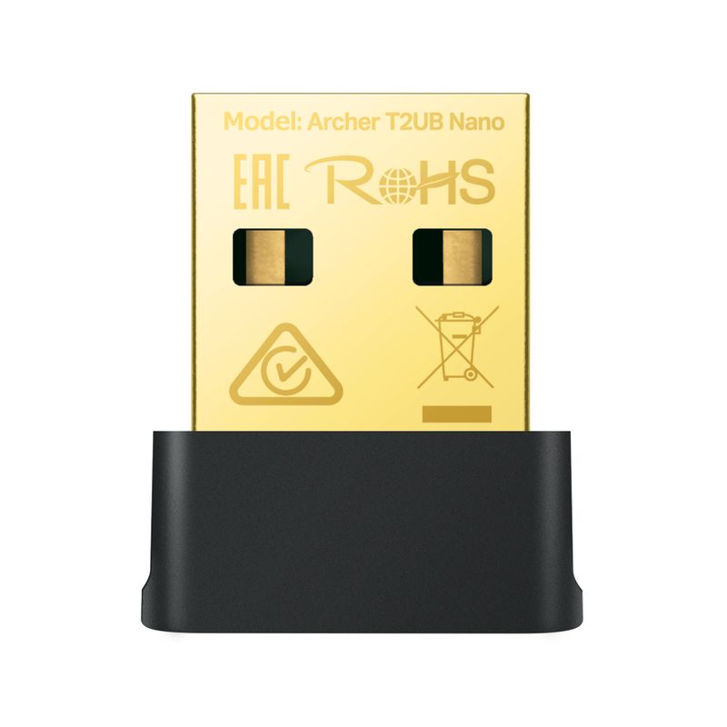 TP LINK - Adaptador USB Nano Dual Wifi Dual Band y Bluetooth  Archer T2UB