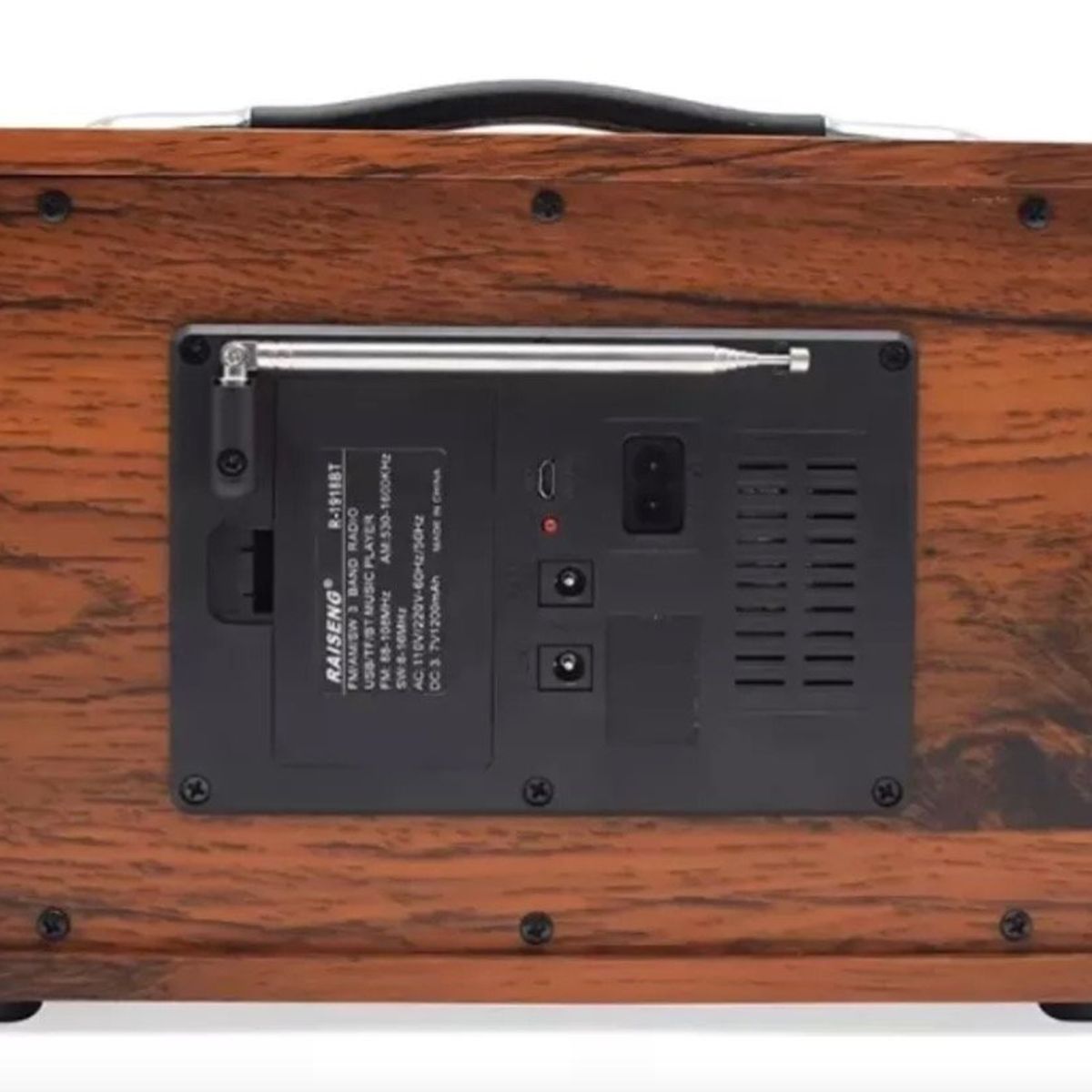 GENERICO - Radio Vintage Bluetooth Sd Usb R-1918BT