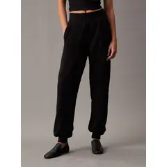 CALVIN KLEIN - Jogger Premium Monologo Jog Pant Negro