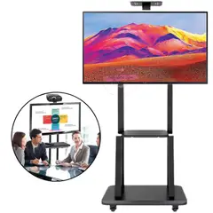 GENERICO - Soporte De Tv Con Ruedas 32 A 70 Pedestal Soporte Móvil