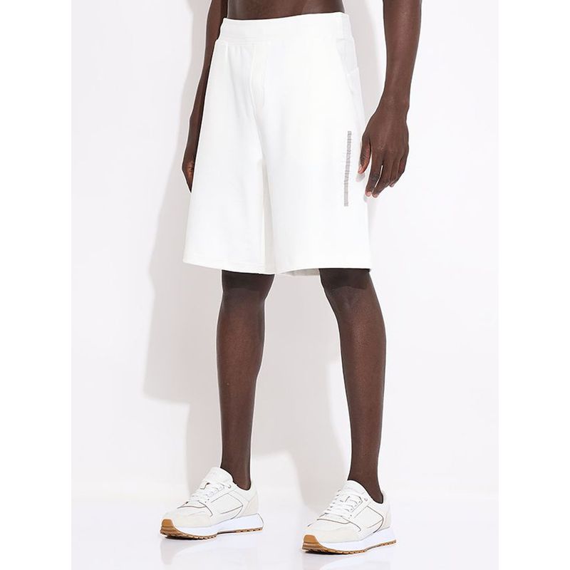 CALVIN KLEIN - Short Color Embossed Blanco Calvin Klein