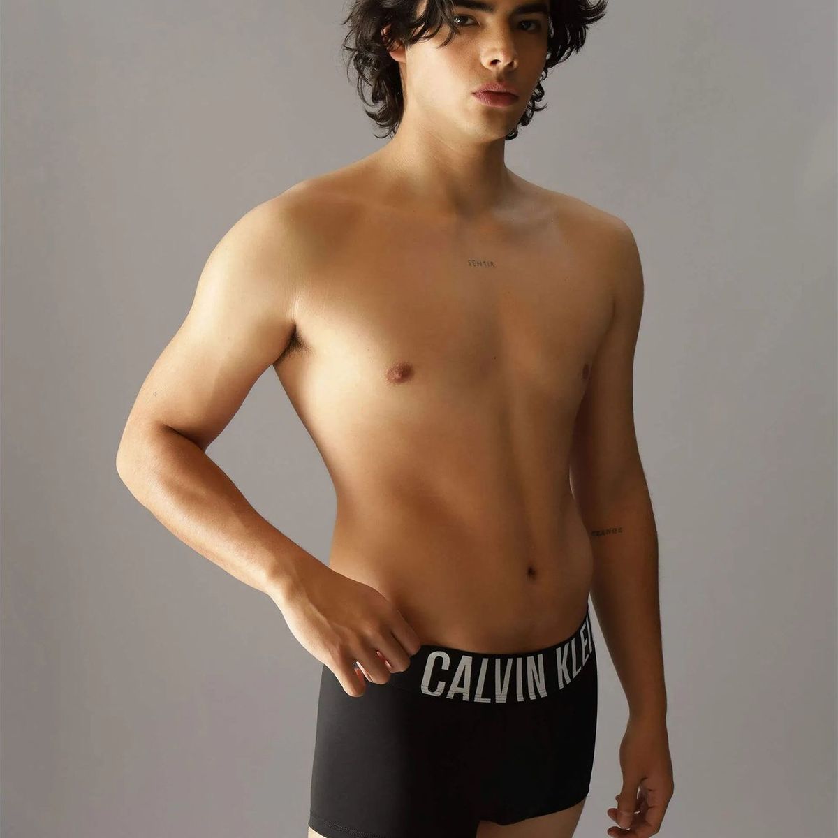 CALVIN KLEIN - Pack 3 Bóxers Low Rise Trunk Intense Power Micro Negro Calvin Klein