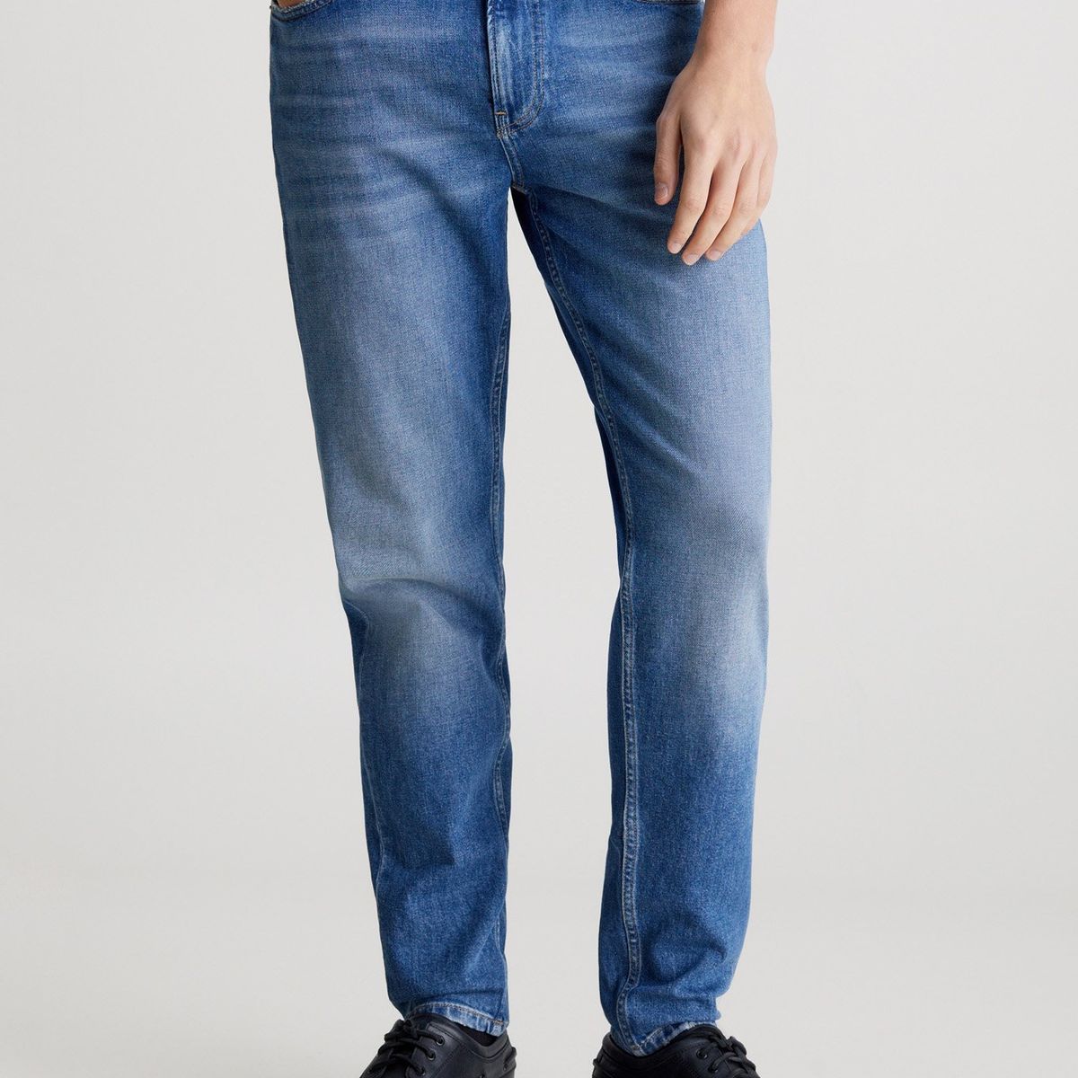 CALVIN KLEIN - Jeans Regular Taper Azul Calvin Klein
