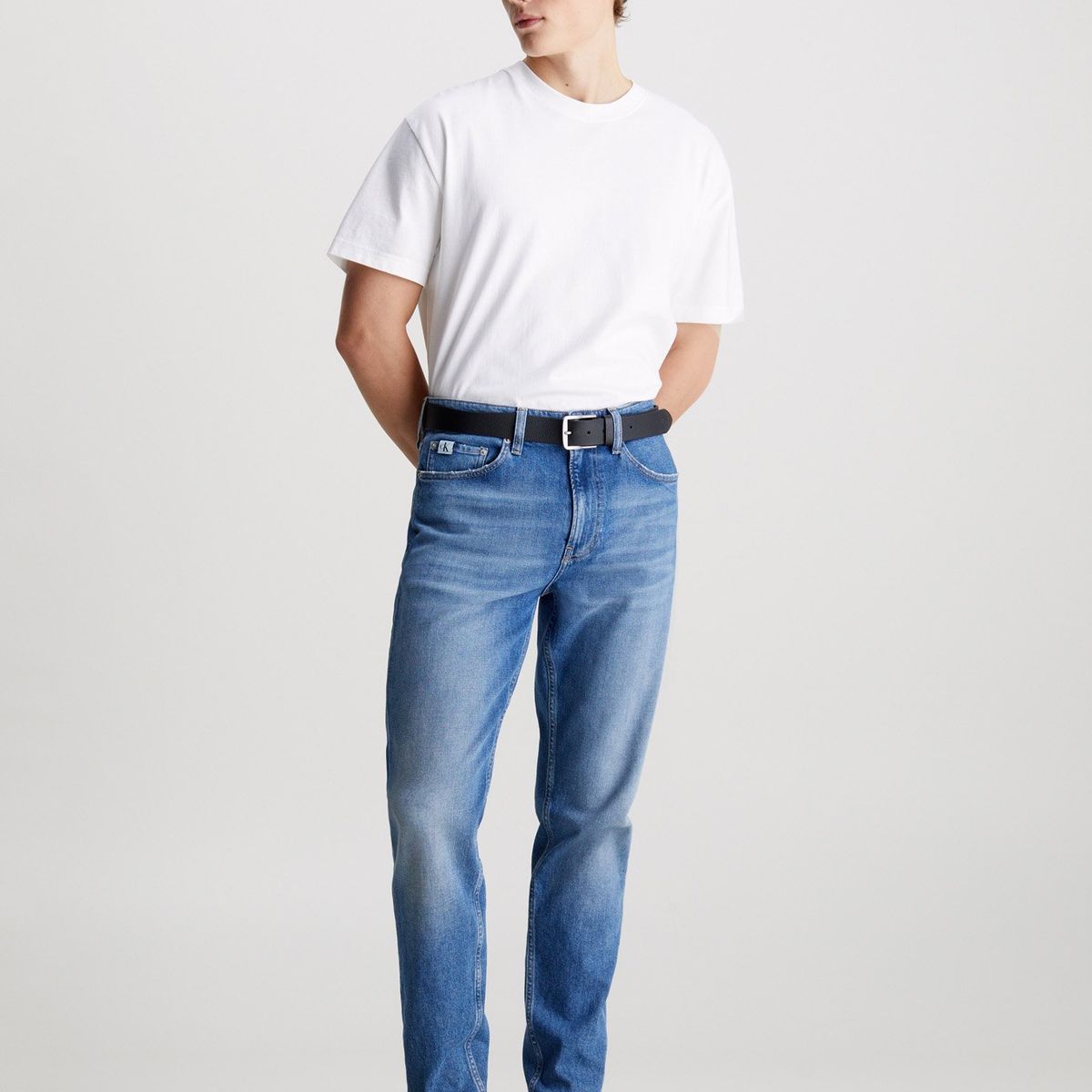 CALVIN KLEIN - Jeans Regular Taper Azul Calvin Klein