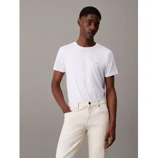 CALVIN KLEIN - Polera Stretch Slim Fit Blanco