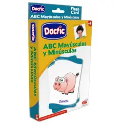 DACTIC - Láminas Abecedario Mayúsculas y Minúsculas