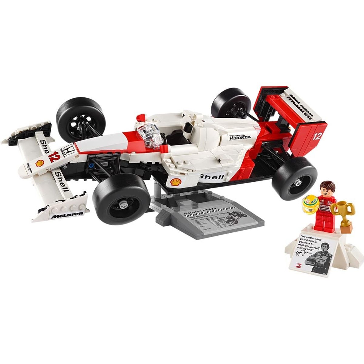 LEGO - LEGO Icons  McLaren MP4/4 y Ayrton Senna 10330