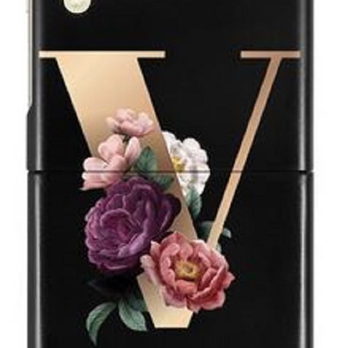 GENERICO - Carcasa Nuevas Samsung Z Flip 3  Funda  Rigida Alfabeto Letra V