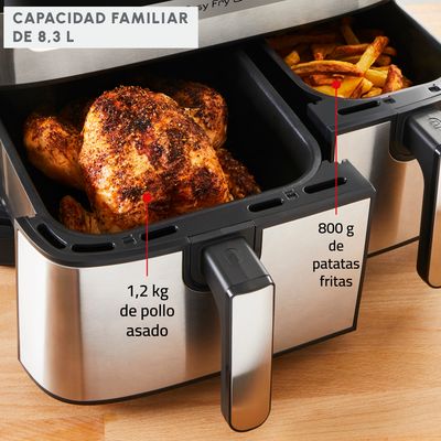 Imagen 2 del producto Freidora de aire Easy Fry & Grill Digital Dual 8,3L