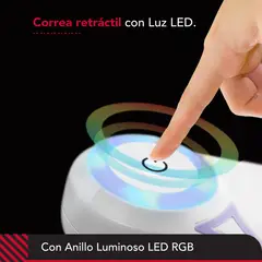 THORBEN - Correa Luminosa Led Mascota Thor Light Leash M