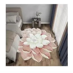 GENERICO - Alfombras Decorativa Forma De Flor Pequeña