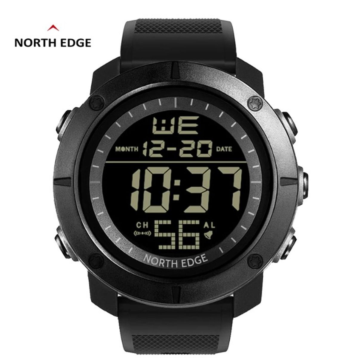 NORTH EDGE - Reloj Hombre NORTH EDGE TANK Sport Outdoor Militar Digital