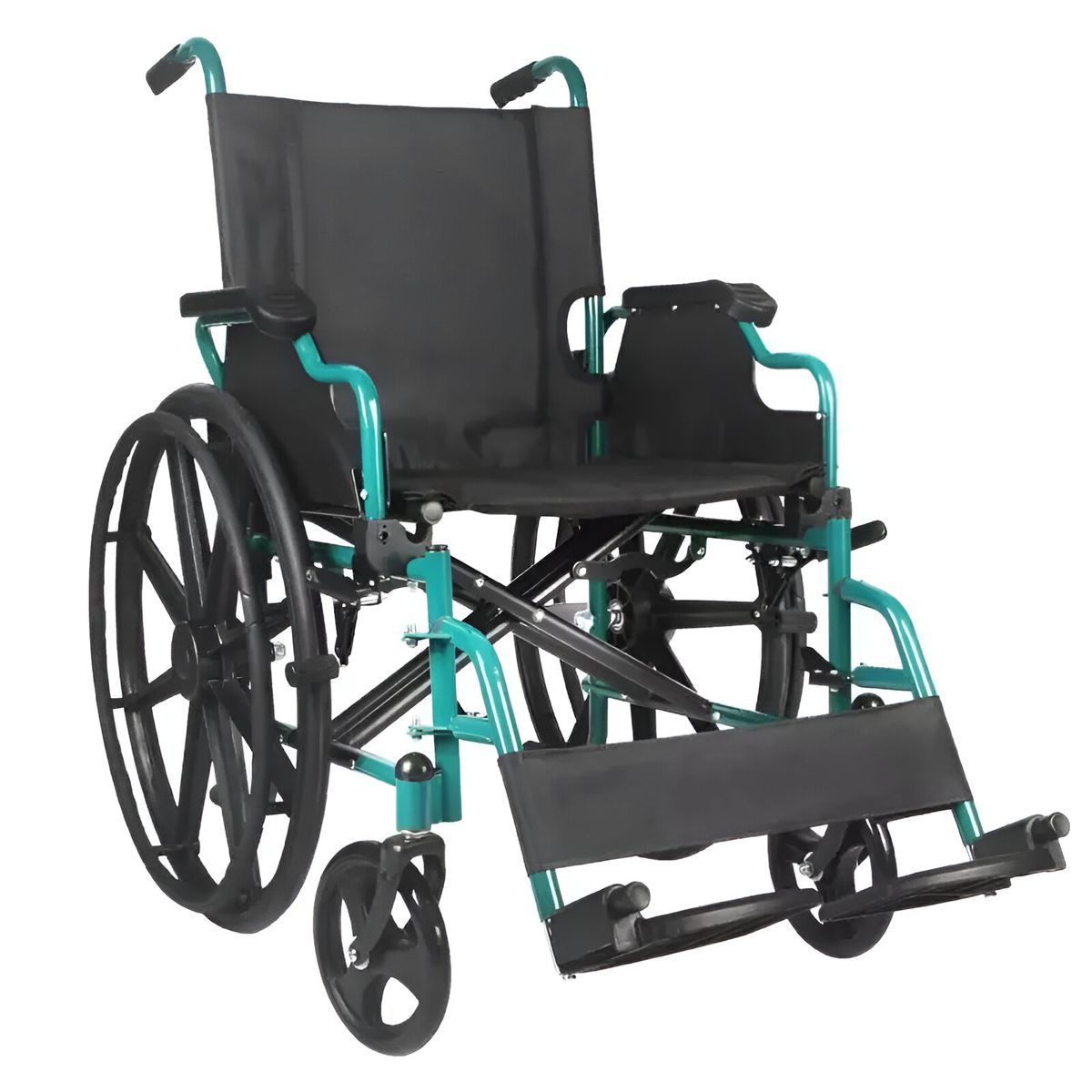 MEDICALTEC - Silla de Ruedas Brazos Abatibles KY909B-46 Acero