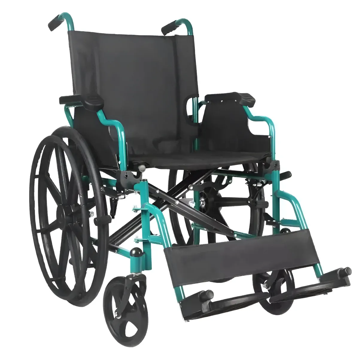 MEDICALTEC - Silla de Ruedas Brazos Abatibles KY909B-46 Acero