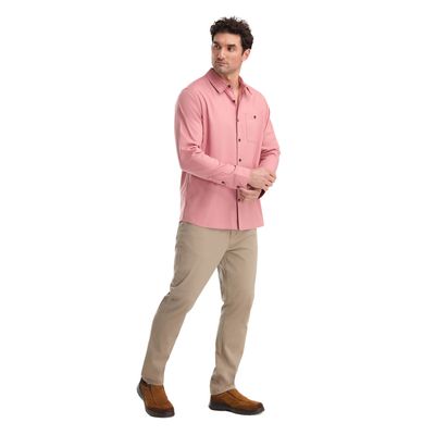 Imagen 2 del producto Camisa Hombre Manga Larga Rosado