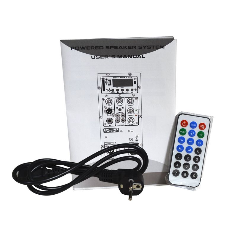 MEKSE - CAJA ACTIVA 8 PULGADAS BLUETOOTH MP3 250W MAX MEK-8ACT MEKSE