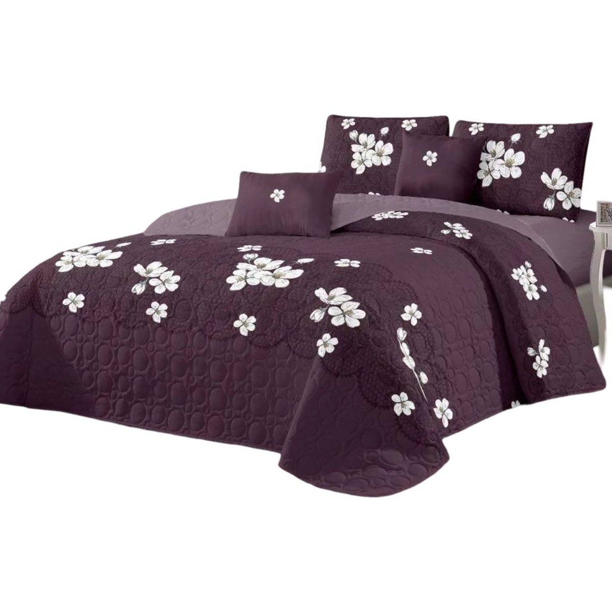 GENERICO - Quilt Reversible de Verano - Diseño Fresco D18_.