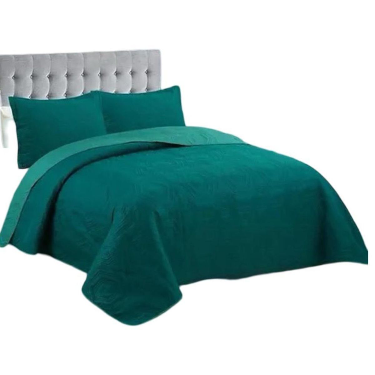 GENERICO - Cubrecama Quilt 2 Plazas Verano - Ligero y Suave E3_.